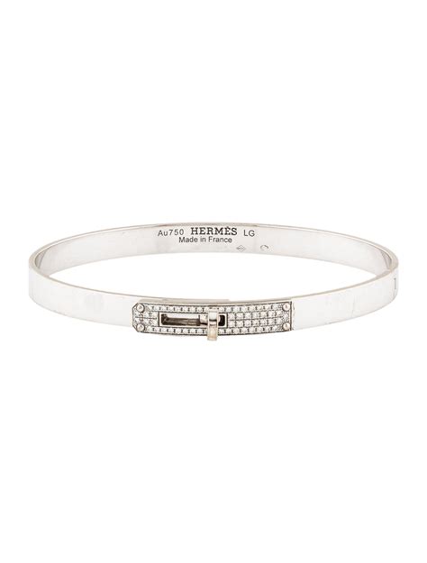 hermes bracelet grey|hermes kelly bracelet diamond.